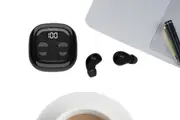 Invisible Bluetooth Earphone Wireless Noise Canceling Sleep Earbuds-Black