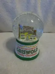 Griswold Christmas Snow Water Globe " I Dedicate This House To....New No Tag/Box