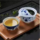 Tea Set Ceramic 1 Tea Pot 1 Cup Elegant Gaiwan Easy Tea Kettle Porcelain Teapot