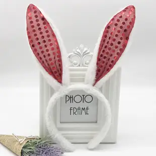 兔女郎髮箍 兔子髮帶 貓耳朵髮箍 ins洗臉 絨毛髮圈 兒童頭飾 兔耳朵 髮箍韓國 髮框 造型 可愛髮飾 NR01
