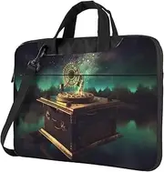 Laptop Bag for Women Men Computer Bag Laptop Briefcase Dream Music Box Laptop Shoulder Bag Work Bag for Travel Office