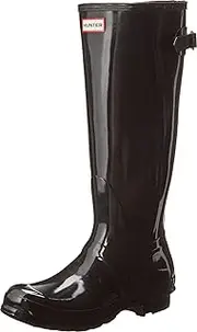 [HUNTER] Women's Original Back Adjustable Gloss Tall Wellington Boots