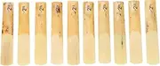 10pcs Plastic B Flat 2.5 Clarinet Reeds Repair Parts Reed Accessory for Beginners