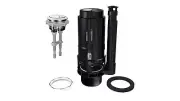 A2422M 3-Inch Dual Flush Valve with Push Button Dual Flush Toilet Repair Kit ...