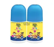 2 x Banana Boat Kids Roll On SPF50+ Advanced UVA/UVB Protection 75ml