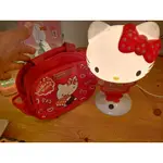 HELLO KITTY 三麗鷗  凱蒂貓  無嘴貓  LED桌燈 + 提袋