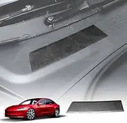 X-CAR Air Flow Intake Vent Grille for Tesla Model 3 Highland 2023-2025 ABS Plastic Protection AC Inlet Cover Insect Guard