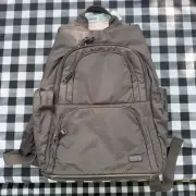 Lug Hatchback Mini 14” Backpack 3 Walnut Brown Multi Pocket RFID Water Repellent