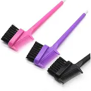 OATIPHO 6Pcs Double Sided Eyebrow Brush for Makeup Portable Brow Tinting and Comb Tools Multifunctional Eyebrow Brushes for Women Assorted Color for Salon Home Use