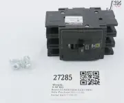 27285 SQUARE D CIRCUIT BREAKER, 10A, 240V~50-60HZ (NEW) QOU3105283