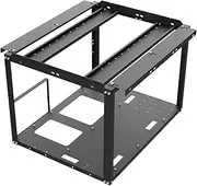 Mining Case - PC Frame Miner Rig Case - Open Air Testbench, Stackable, Rack Stand, Desktop Chassis, Crypto Coin Currency Mining Accessories