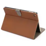 PU Retro Matte With Card Slot & Bracket Smart Sleep Protection Cases For iPad Mini 4