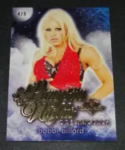 2017 Benchwarmer BOBBI BILLARD Dreamgirls LINGERIE NIGHTS Gold/5 Playboy WOW