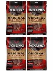 1.24kg Jack Link's Original Beef Jerky Made in New Zealand 4x310g NEW