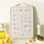 Mildew Proof Double Sided Cutting Board Standing Chopping Board Kitchen