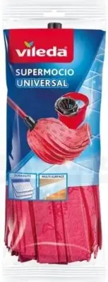 vileda Super Mocio Universal Microfiber Mop head REFILL -Made in EU FREE SHIP