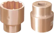 15/16"x 1/.2"Dr. 12Pt Socket Cu Be T&E Tools CB104-1022