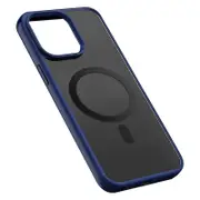 For iPhone 15 Anti-drop Acrylic Case Rubberized Skin-touch Phone Cover Compatible with MagSafe