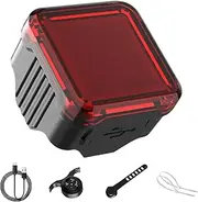 Tail Light For Bike - LED Safety Brake Light For Rear Visibility | Cycling Warning Lamp With Long Battery Life,smart Brake Sensing And Higate During Braking, Maximizing Rear Visibility To Keep Cyclist