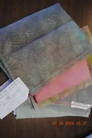 Fabrics By Stephanie Hand Dyed Linen YOUR CHOICE OF COLORS
