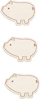 TEHAUX 3sets Animal Shaped Blank Cards for Study Notes Bulk Purchase Valentine's 60pcs*3