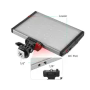 Tolifo 15W Bi-Color LED Video Light Dimmable On-Camera Video Light CRI 95+/2.4G
