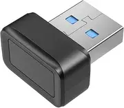YOGOTEU Fingerprint Reader,USB Fingerprint Key Reader Advanced Security Access Window Hello Fingerprint Reader for Windows10/11 Laptops Computer