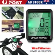 Waterproof Wireless Bicycle Bike Cycle LCD Digital Computer Speedometer Odometer