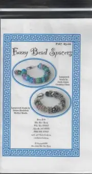 Blue Bear Beads-Fuzzy Bead Spacers Pattern OOP