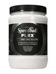 FlexPrint Alpine White - 32oz Fabric Screen Printing Ink for T-Shirt & Silkscree