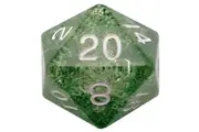 MDG Ethereal Mega Acrylic d20 Dice 35mm