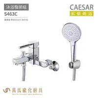 在飛比找蝦皮商城優惠-CAESAR 凱撒衛浴 S463C 沐浴龍頭組 搭配蓮蓬頭 