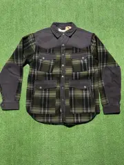 NWT Smith Wesson Jacket Mens M Brown Green Plaid Range Shooting Hunting Shacket