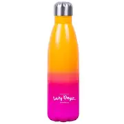 Lazy Dayz Daily Drink Bottle 500ml - Orange Pink Ombre