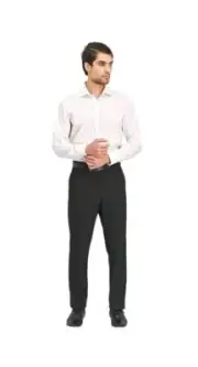 Lauren Ralph Lauren Men's Ultraflex Classic-Fit Dress Pants Black 33W x 32L