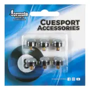 Pool Snooker Billiard Cue Leather Screw in Type Tips 10mm