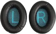 ELASO Replacement Ear Pads Cushions (Black) Compatible with Bose Soundlink Wireless Around-Ear 2 II, SoundTrue & QuietComfort 2/15/25, QC2 QC15 QC25 AE2 AE2I AE2w, Soundlink BA2 Headphone
