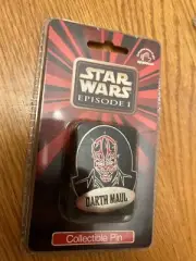 Vintage Phantom Menace Star Wars Episode 1 Collectible Pin Darth Maul