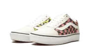 VANS COMFYCUSH OLD SKOOL CHECK LEOPARD UNISEX MEN SZ 6 / WOMEN SZ 7.5 SHOES NEW