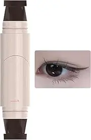 Eye Liner Stamp - Double Winged Eyeliner Pen, Waterproof Liquid Liner, Smudge Proof Makeup Tool for Women, Long-Lasting Precision Eyeliner, Easy to Use, R