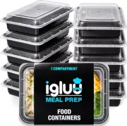 10 Pack Food Storage Containers Set, Plastic Tupperware Containers With Lids