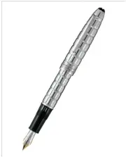 Montblanc Solitaire Platinum Plated Facet No 146 Le Grand ID 38237