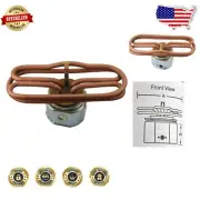 Heavy-Duty 4000 Watt Brass Immersion Heating Element for Commercial Kitchens
