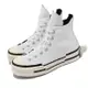 Converse 帆布鞋 Chuck 70 Plus HI 高筒 男鞋 女鞋 白 1970 解構 加長鞋舌 休閒鞋 A06067C