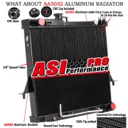 Aluminum Radiator Fits ISUZU D-MAX 3.0L Holden Rodeo Ra 3.5L 3.0TD Colorado Rc. (for: Isuzu)