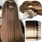 300S Micro Easy Loop Nano Ring Beads Human Hair Extensions 100% Real Remy THICK