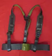 Red Army Belt of Soviet Russia with a leather additional fastening, new