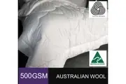 Australia Made Warm 500GSM Wool Quilt / Doona