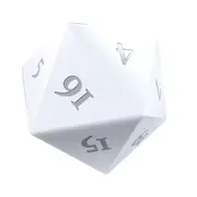 Ultra Pro: Vivid Heavy Metal Dice: White