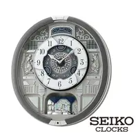 在飛比找momo購物網優惠-【SEIKO 精工】皇家舞宴Hi-Fi音樂掛鐘QXM366S